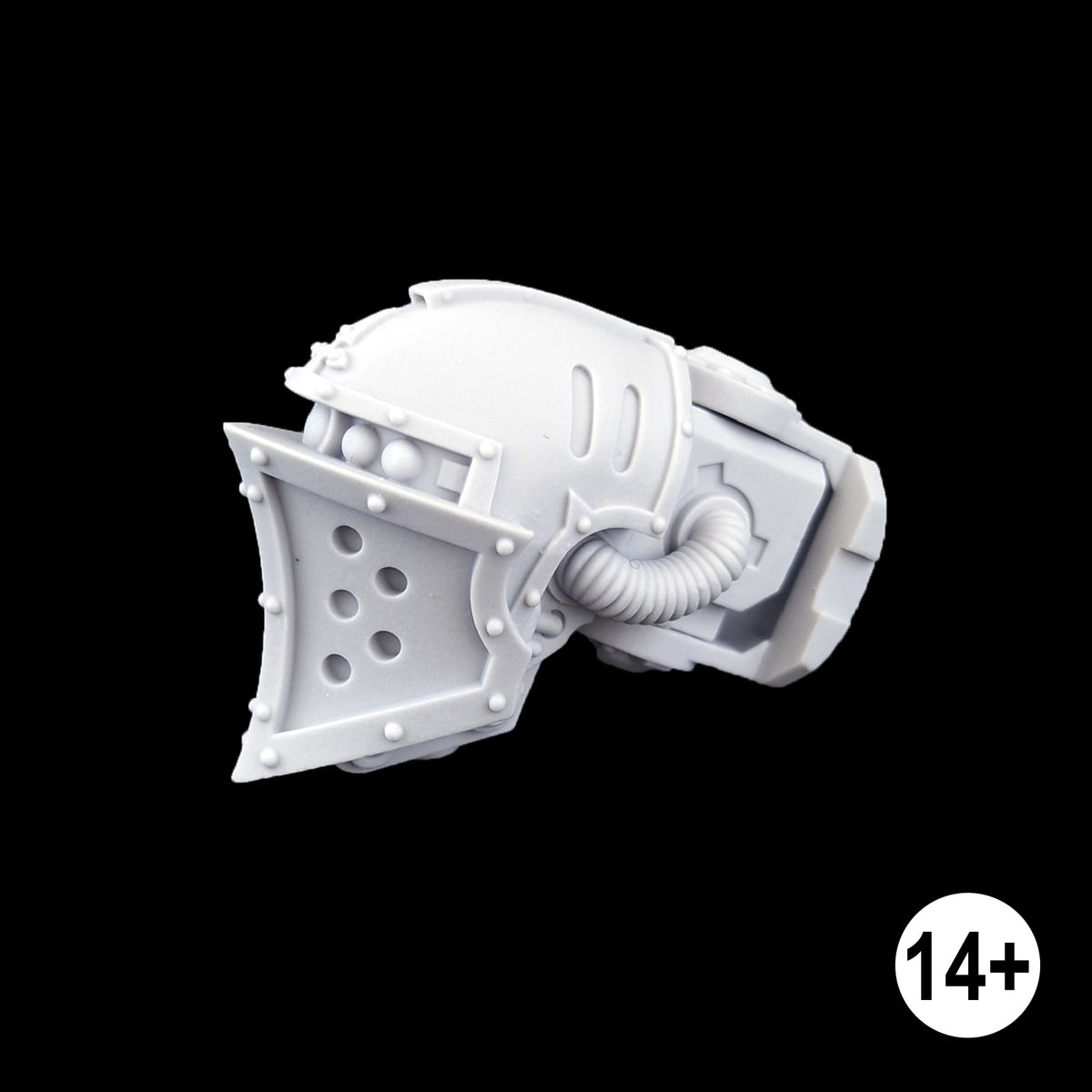 騎士A knightA Cerastes Knight Replacement Knightly Head – Taro Modelmaker