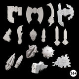 all combat weapon head options