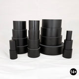 Round Resin Display Plinths - 45mm Tall