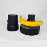 Round Resin Display Plinths - 45mm Tall