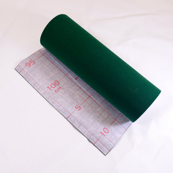 Self Adhesive Velvet for Plinths - Green