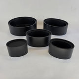 Oval Resin Base Insert Display Plinths - 45mm Tall