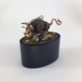 Oval Resin Base Insert Display Plinths - 45mm Tall