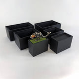 Rectangular Resin Base Insert Display Plinths - 45mm Tall