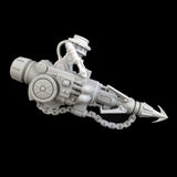 harpoon arm with cerastus gun arm joint
