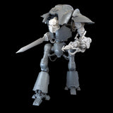 cerastus knight with sword combat arm and harpoon arm making use of the cerastus conversion joints