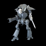 cerastus knight with sword combat arm and chaos gun arm making use of the cerastus conversion joints
