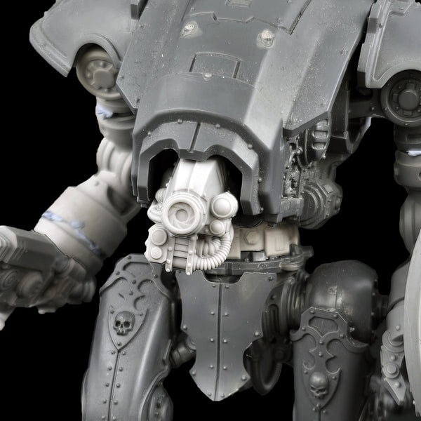 Armiger Replacement Mech Head – Taro Modelmaker
