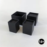 Square Resin Base Insert Display Plinths - 45mm Tall
