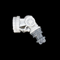 alt="cerastus knight replacement arm joint with plastic lower"