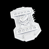 alt="chaos armiger breach shield with attachment lug"