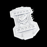 alt="chaos armiger breach shield with attachment lug"