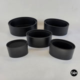 Oval Resin Base Insert Display Plinths - 45mm Tall