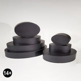 Oval Resin Display Plinths - 20mm tall