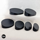 Sloped Oval Resin Display Plinths