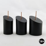 Round Bust Resin Display Plinths - 25 degree slant