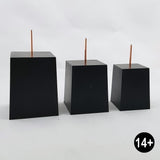 Tapered Square Resin Display Plinths