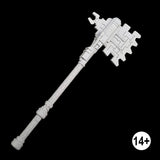 Armiger adeptus mechanicus style tech priest mech axe