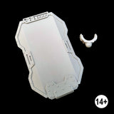 imperial knight armiger breach shield and connector on black background