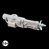 imperial knight armiger wardog radiation beamer energy weapon, assembled without gun shield