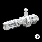 imperial Knight pintle mounted volkite gun assembled