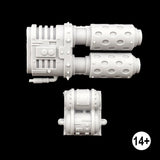 split barrel thermal cannon and fuel cell