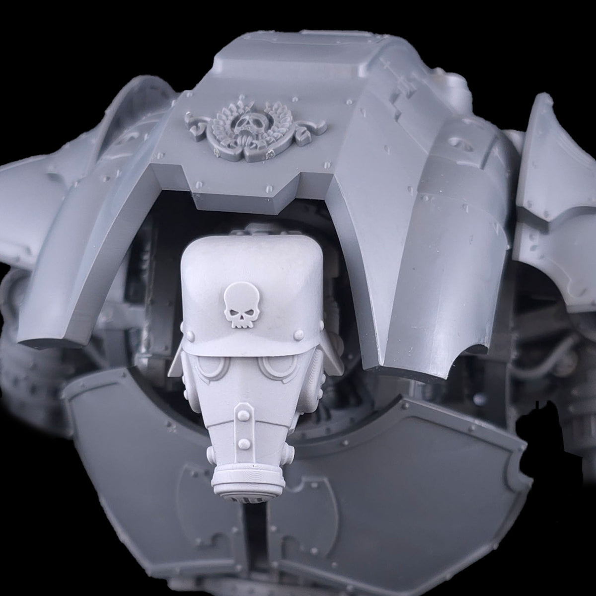 Cerastes Knight Replacement Krieg Head – Taro Modelmaker