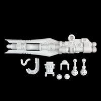 alt="imperial knight cerastus Las-Pulse cannon unassembled components"