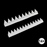 short round resin spikes