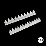 short square resin spikes