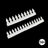 tall round resin spikes