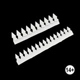 tall square resin spikes