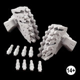 tau broadside battlesuit smart missile pods assembled with loose missiles