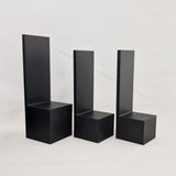 Backdrop Resin Display Plinths - Flat