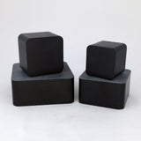 Rounded Square Resin Display Plinths - 35mm Tall