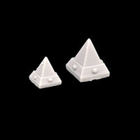 alt="short square resin spikes"