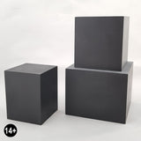 Square Resin Display Plinths - 65mm Tall