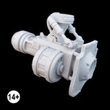 imperial knight gun arm right hand side with drum magazine