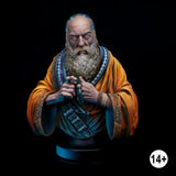 knowledge the Greek cyber philosopher 1/10 scale bust painted by Phil Pryce front view