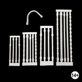 Heat Bendable Pipes and Cables - 4 Size Options