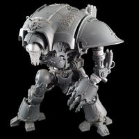 alt="imperial knight arm extension joints shown in use on a gauntlet arm modelled on an imperial knight"