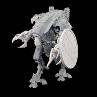 alt="chaos armiger combat talon arm complete with shield"