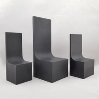Backdrop Resin Display Plinths - Small Scoop