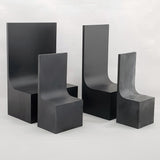 Backdrop Resin Display Plinths - Small Scoop