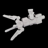 alt="imperial knight claw arm base unit with added claw head"