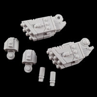 alt="tau broadside battlesuit missile arms unassembled components"