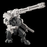 alt="tau broadside battlesuit railgun assembled on a broadside model along with smart missile pod and plasma gun arms"