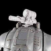 alt="imperial knight canopy mounted gatling cannon assembled amounted atop a knight" 