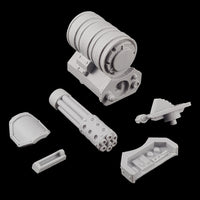 alt="imperial knight canopy mounted gatling cannon unassembled components" 