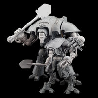 alt="Death knight of krieg with his little brother the trench armiger of krieg"